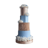 Свадебный торт с цветами №126932