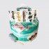 Торт Земля Королей с мороженным из мастики №105763