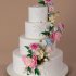 Свадебный торт с цветами №126951