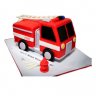 Торт пожарная машина №100033
