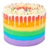 Торт разноцветный №100150