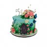 Торт с цветами №100260