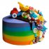 Торт разноцветный №100183