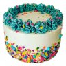Торт разноцветный №100325