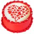 Торт сердце №100352