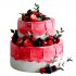 Торт с ягодами №100434