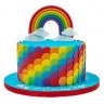 Торт разноцветный №100585