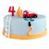 Торт пожарная машинка №100613