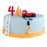 Торт пожарная машинка №100625