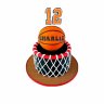 Торт баскетбольный мяч №100974