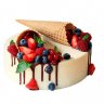 Торт с ягодами №100965