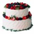 Торт с ягодами №101003