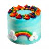 Торт разноцветный №100997