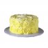 Торт желтый с кремом №101092