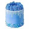 Торт голубой №101891