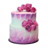 Торт розовый №101905