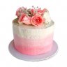 Торт розовый №101915