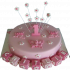 Торт розовый №101949