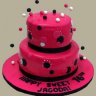 Торт розовый №:101958
