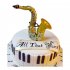 Торт саксофон №102323