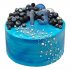 Торт голубой №102354