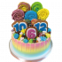Торт разноцветный №102809