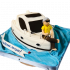 Торт с яхтой №102813