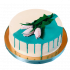 Торт с цветами №102858
