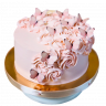 Торт розовый №102763