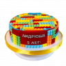 Торт разноцветный №102899
