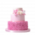 Торт розовый №103044