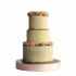 Торт свадебный №103049