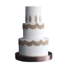 Торт свадебный №103065