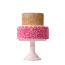 Торт розовый №103088