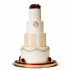 Торт свадебный №103099