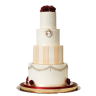 Торт свадебный №103098
