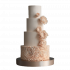 Торт свадебный №103137