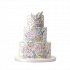 Торт с цветами №103146