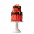 Торт красный №103200