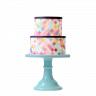Торт розовый №103222