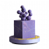 Торт фиолетовый №103327