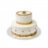 Торт свадебный №103638