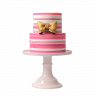 Свадебный торт с бантом №126572