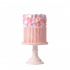 Торт розовый №103694