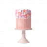 Торт розовый №103676