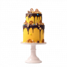 Желтый свадебный торт №129532