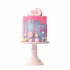 Торт розовый №:103987
