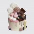 Торт девушке со сладостями №104346
