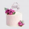 Торт любимой женщине сладкий цветок №104543