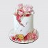 Торт на День Рождения с цветами №104617